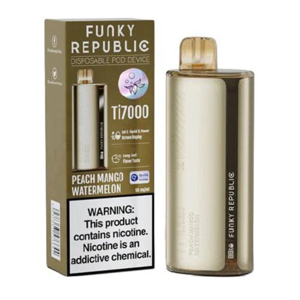Elfbar Pod Descartavel Funky Republic TI7000 Puffs