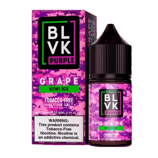 BLVK Purple Nic Salt 30ml - 35mg Grape Kiwi Ice