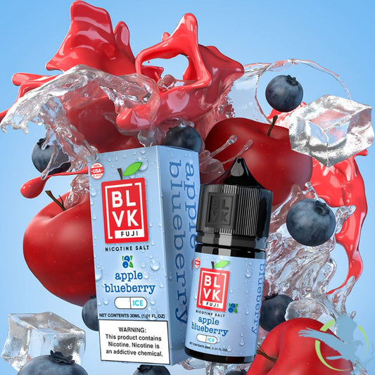 BLVK Fuji Nic Salt 30ml - 50mg Apple Blueberry Ice