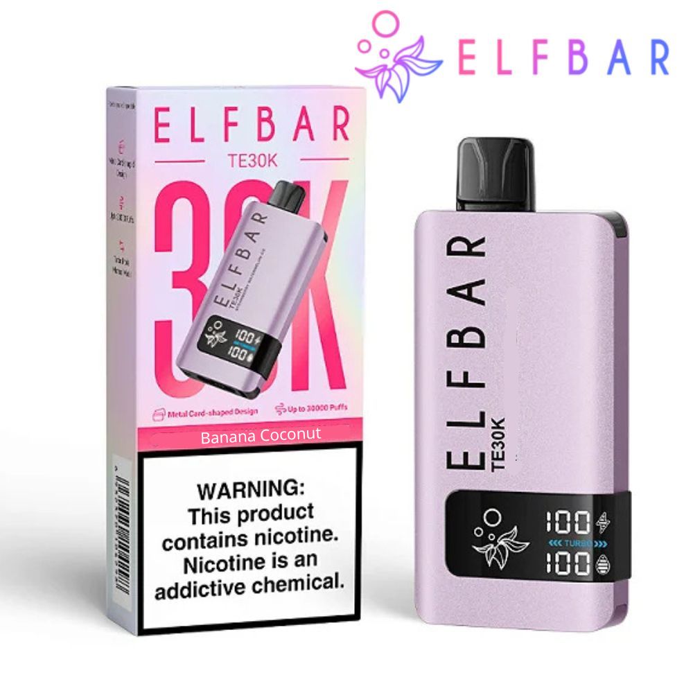 ELF-TE30K1: Banana Coconut Ice
