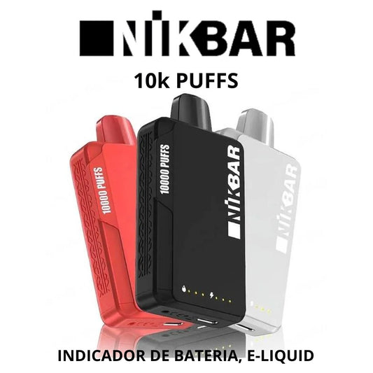 Nikbar Pod Descartável 10000 Puffs