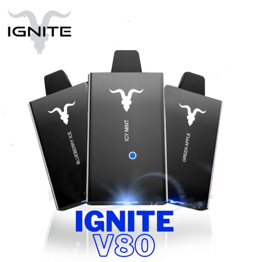 Pod descartável Ignite V80 Vape 8000 Puffs com bateria recarregável e entrega gratuita para Balneário Camboriú e Itajaí
