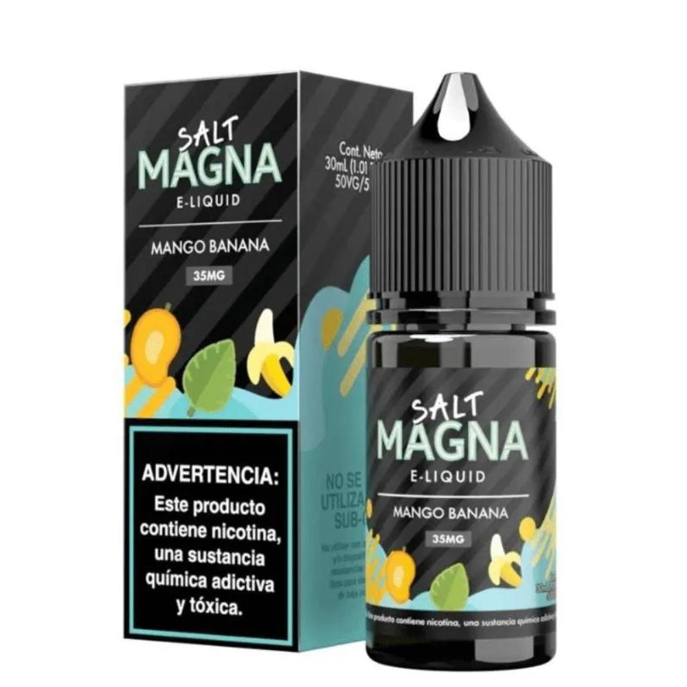 Magna Nic Salt 30ml - 35mg Mango Banana Ice