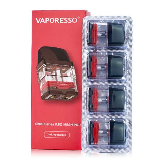 Vaporesso Xros Series Cartucho de Reposição 2ml 0.8 Ohm (1 Unidade)