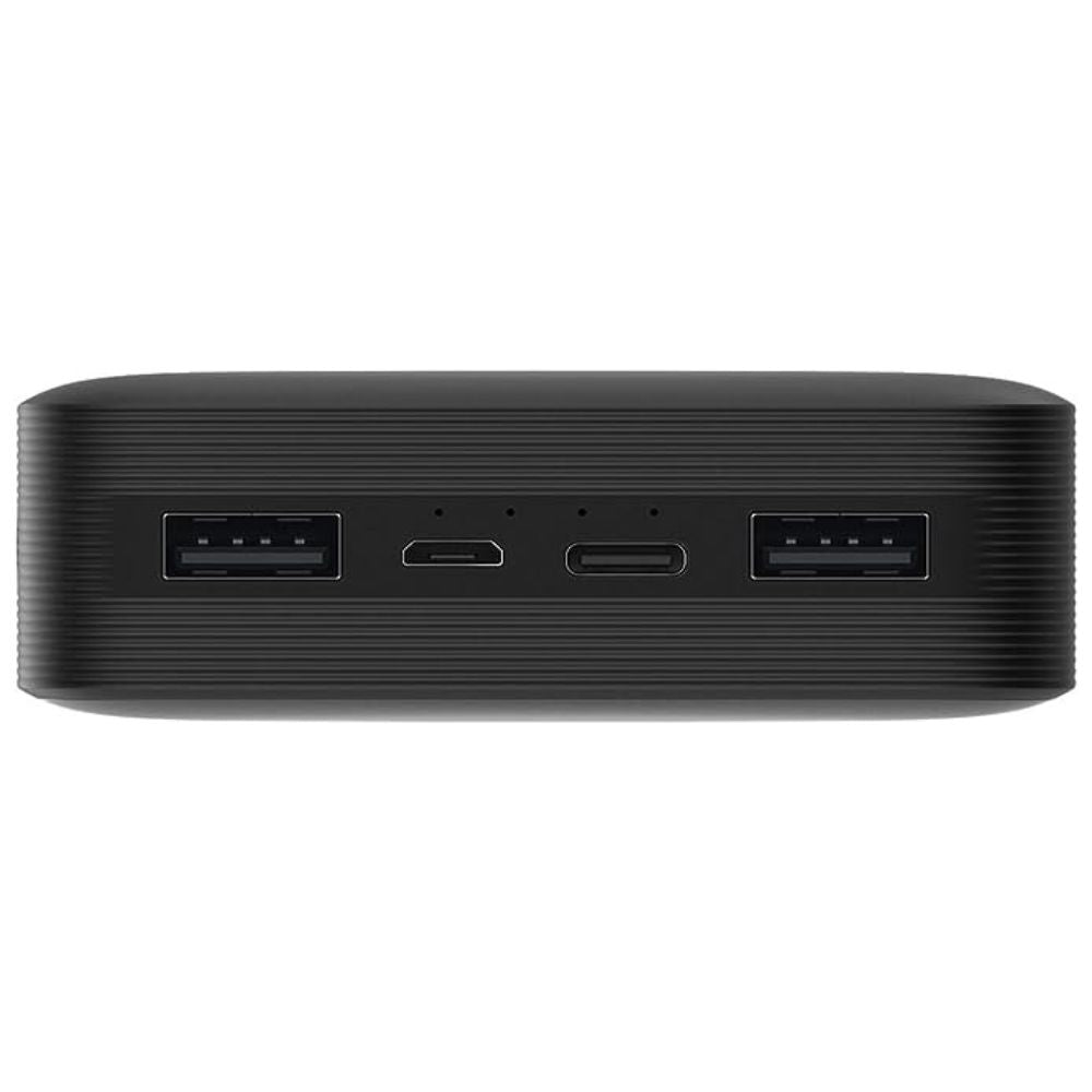 Xiaomi 18W Fast Charge Power Bank 20000 mAh conexões usb