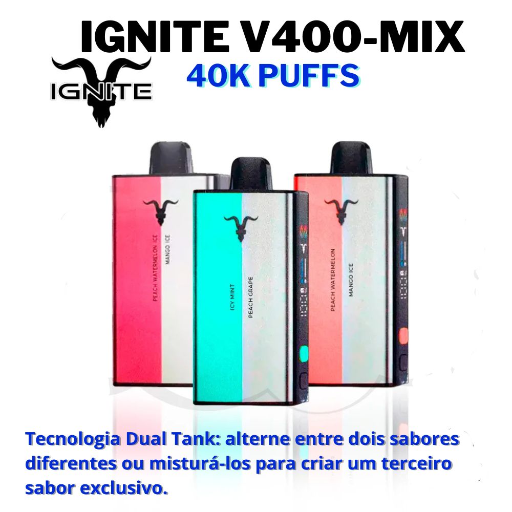 IG-V-MIX-40K: Icy Mint + Peach Grape
