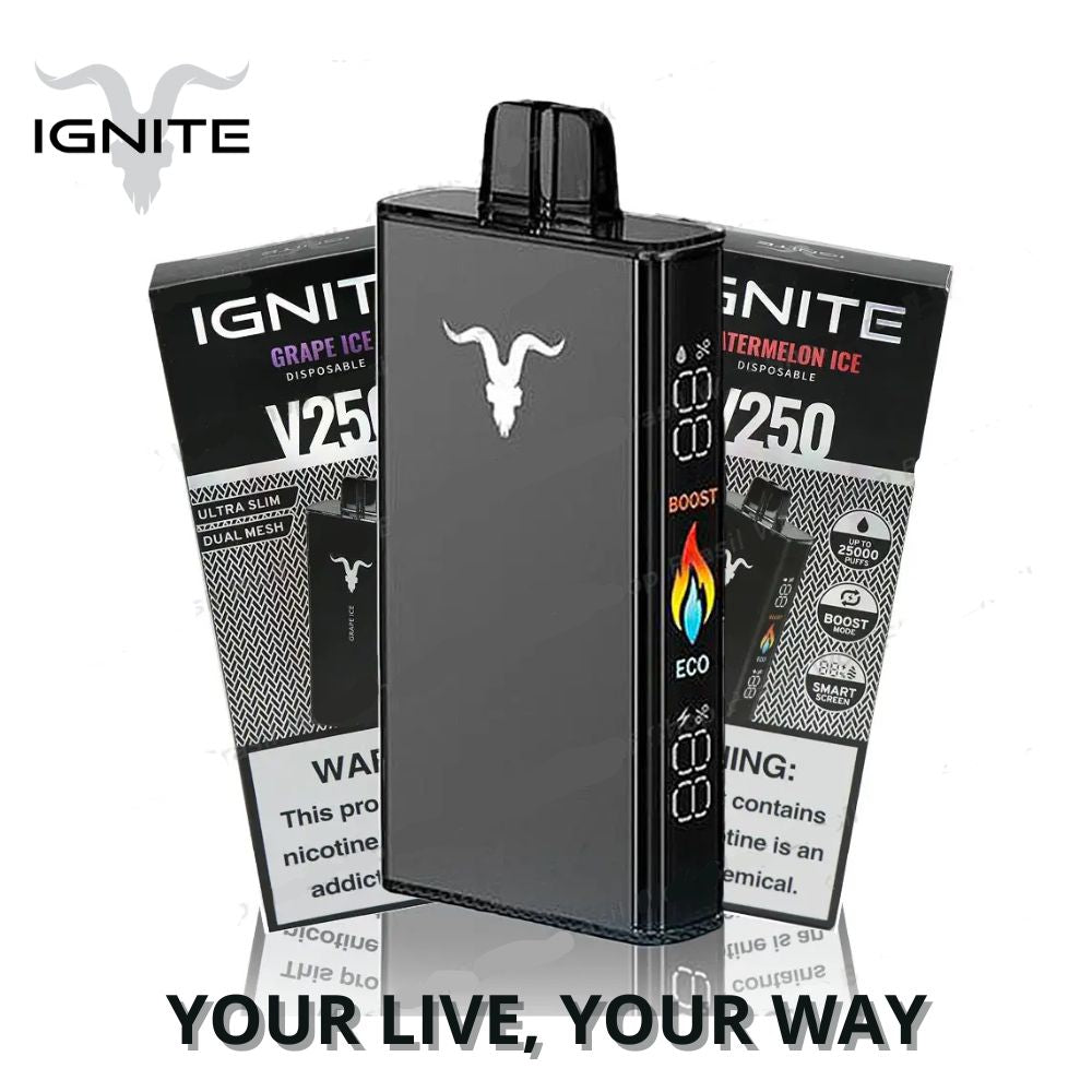 Ignite V250 Pod Descartável 25000 Puffs