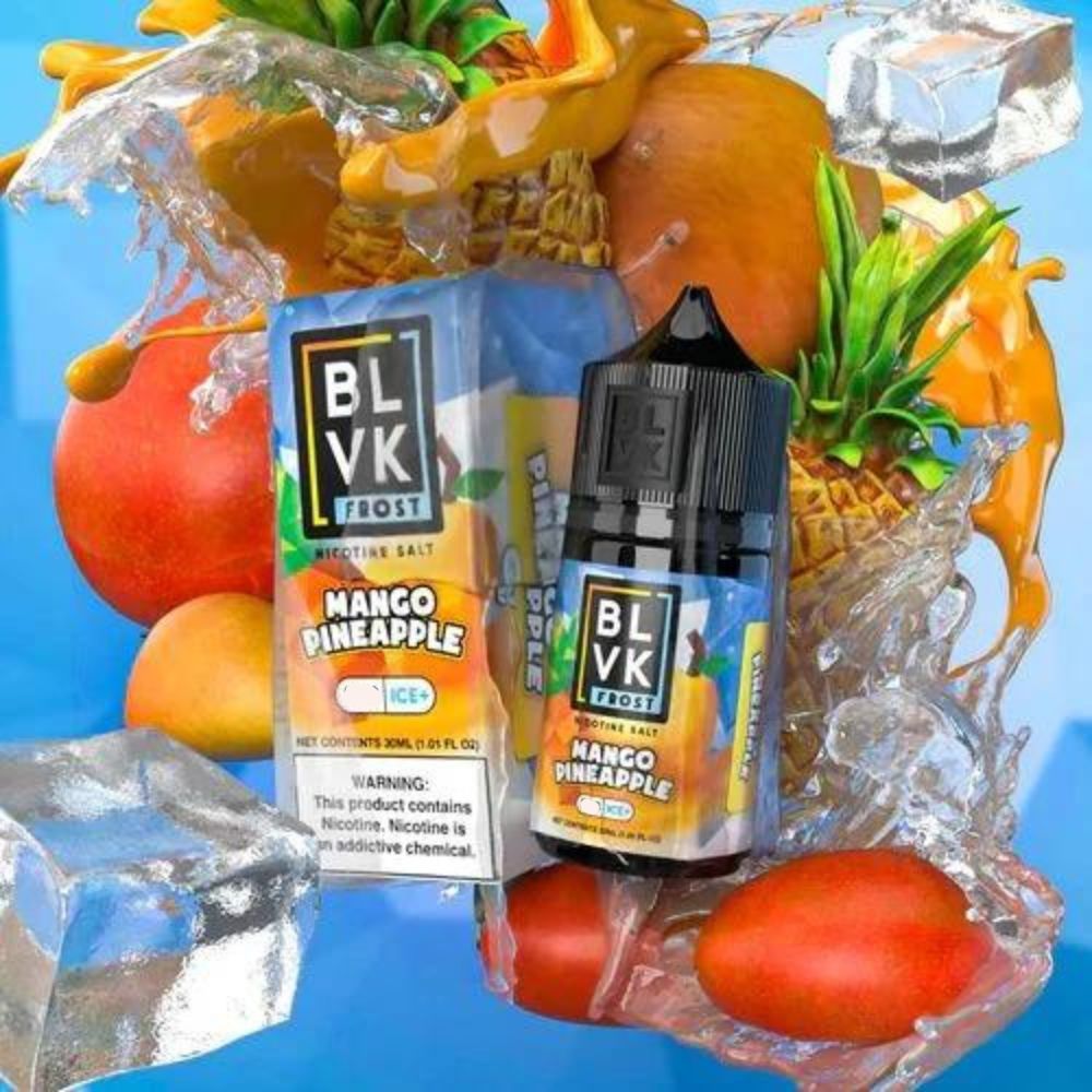 BLVK Frost Nic Salt 30ml - 50mg Mango Pineapple Ice