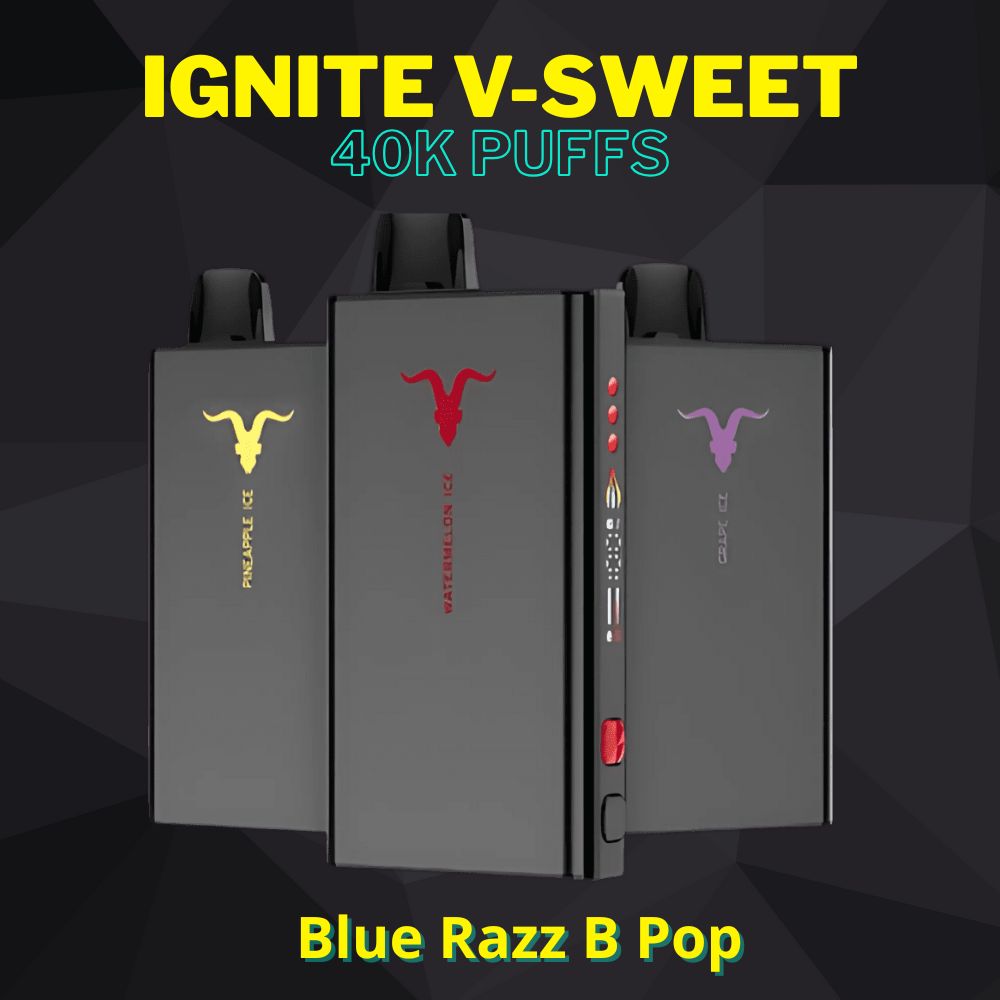 IG-V400-SWEET-40K: Blue Razz B Pop